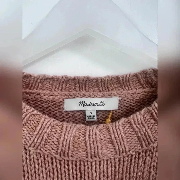 Madewell Ciao For Now Alpaca Blend Pullover Sweater Size S - Picture 5 of 6